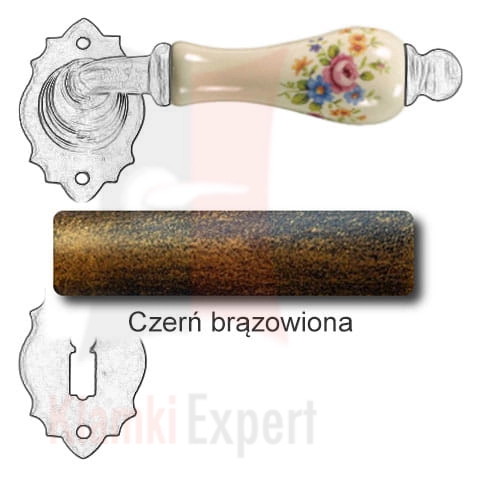 Czerń brązowiona