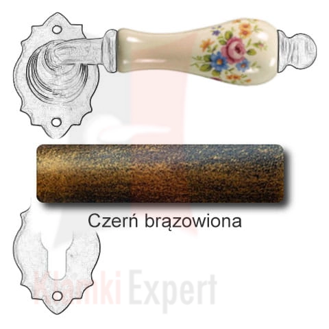 Czerń brązowiona