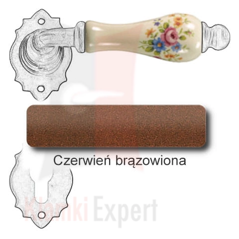 Czerwień brązowiona
