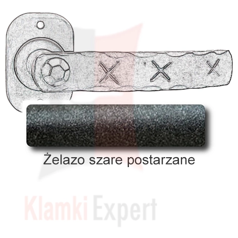 Żelazo szare postarzane