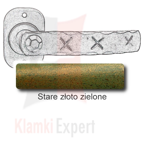 Stare złoto zielone