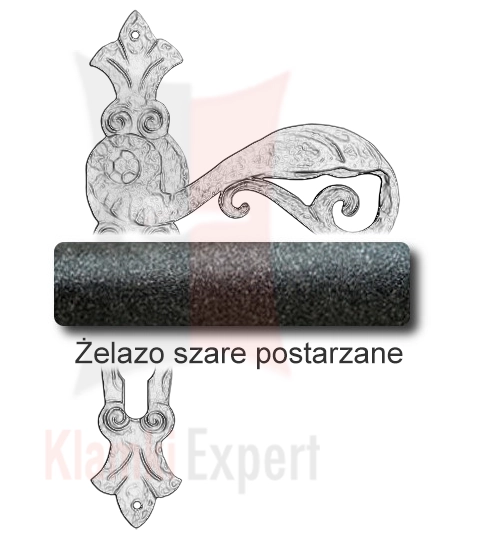 Żelazo szare postarzane
