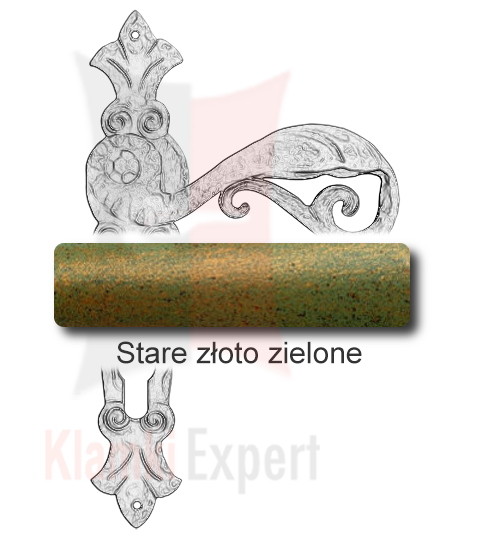 Stare złoto zielone