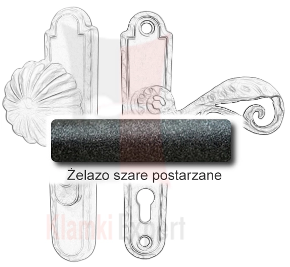 Żelazo szare postarzane