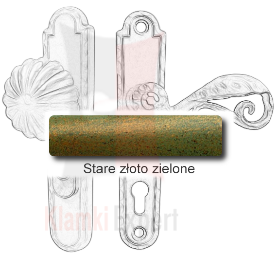 Stare złoto zielone