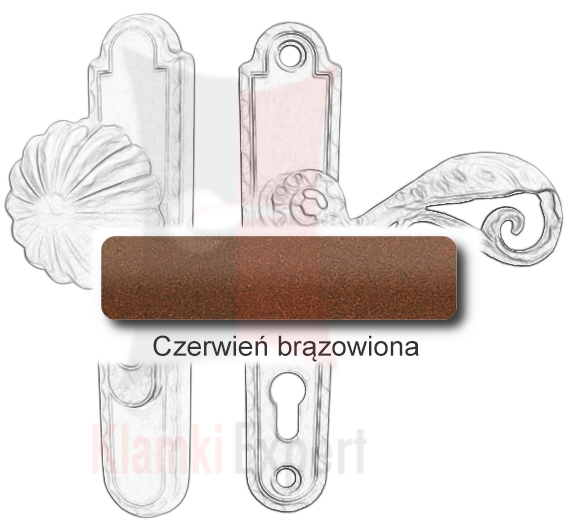 Czerwień brązowiona