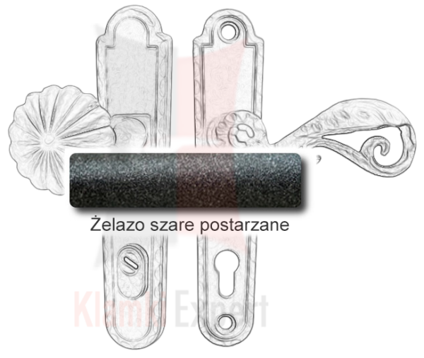 Żelazo szare postarzane