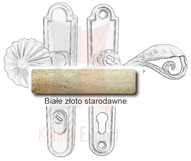Białe złoto starodawne
