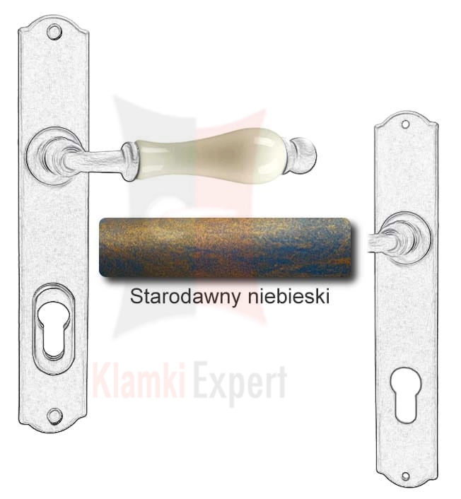 Starodawny niebieski