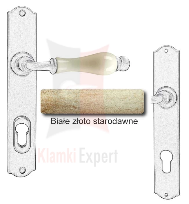 Białe złoto starodawne