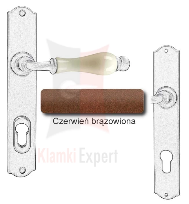 Czerwień brązowiona
