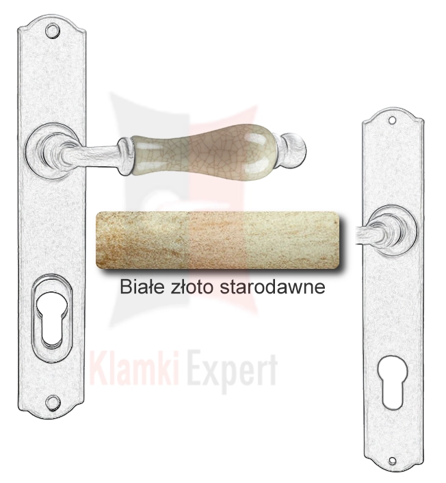 Białe złoto starodawne