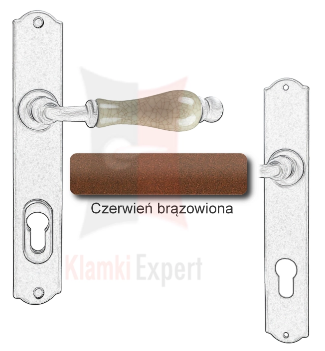 Czerwień brązowiona
