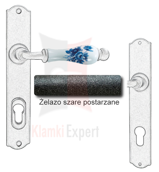 Żelazo szare postarzane