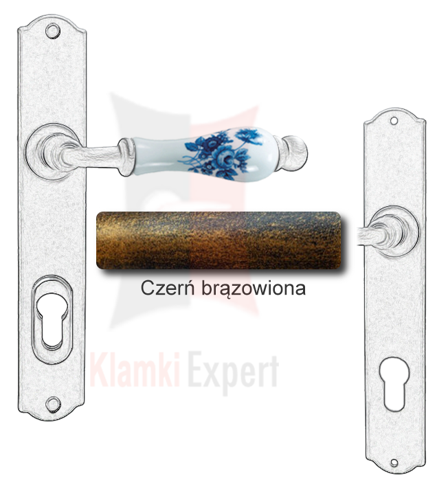 Czerń brązowiona