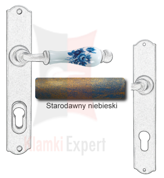 Starodawny niebieski