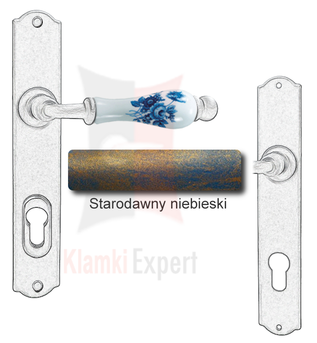 Starodawny niebieski