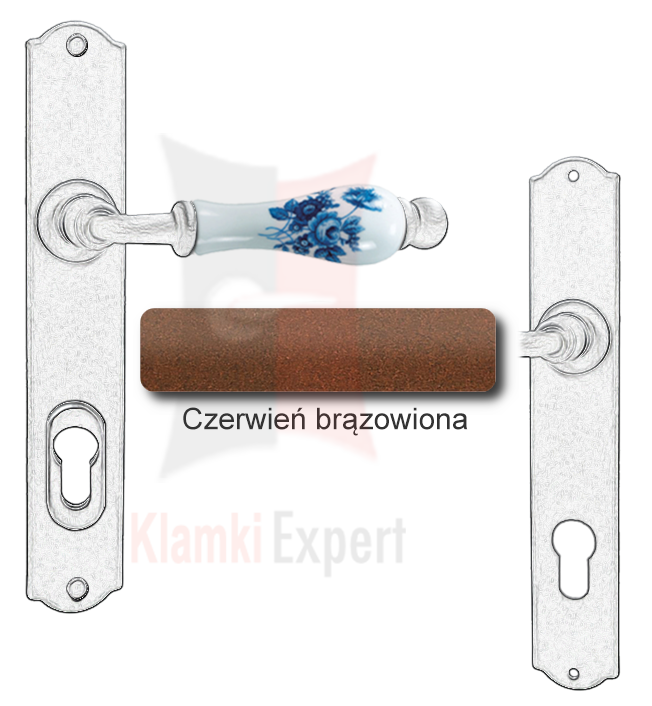 Czerwień brązowiona