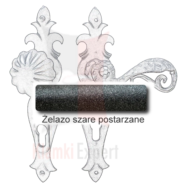 Żelazo szare postarzane