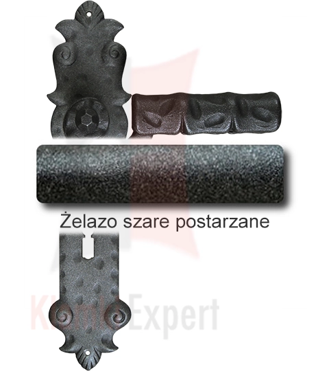 Żelazo szare postarzane
