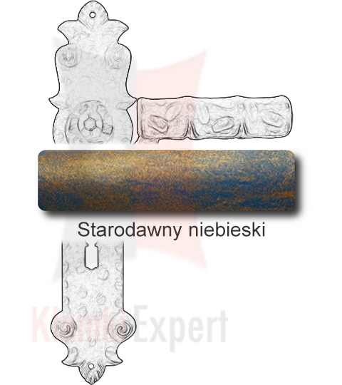 Starodawny niebieski