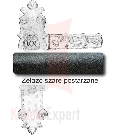 Żelazo szare postarzane