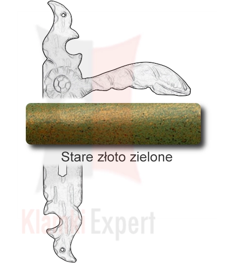Stare złoto zielone