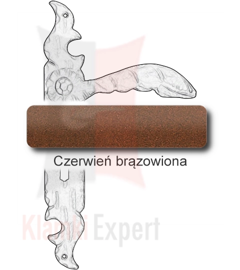 Czerwień brązowiona