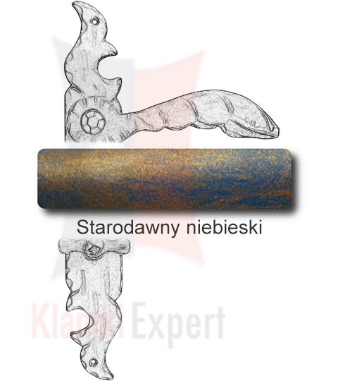 Starodawny niebieski