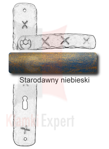 Starodawny niebieski