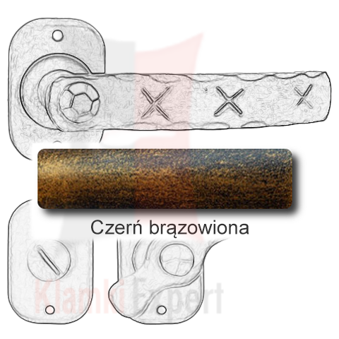 Czerń brązowiona