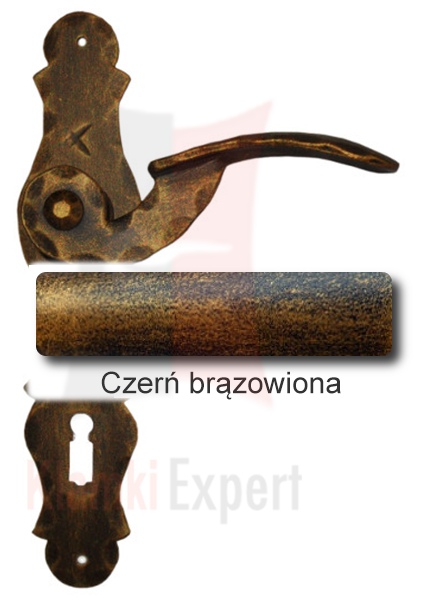 Czerń brązowiona