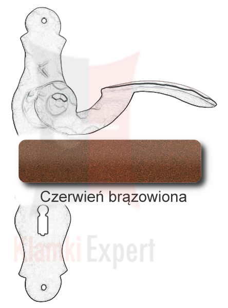 Czerwień brązowiona