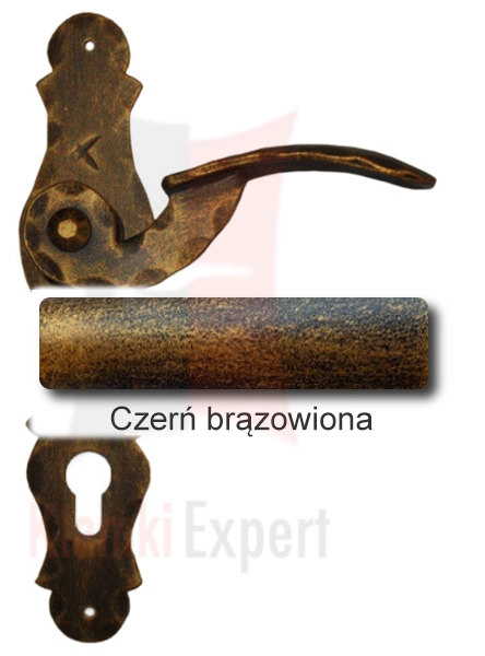 Czerń brązowiona