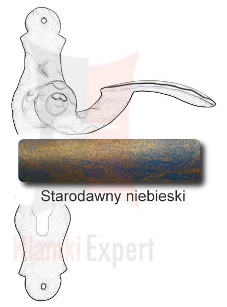 Starodawny niebieski