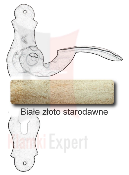 Białe złoto starodawne