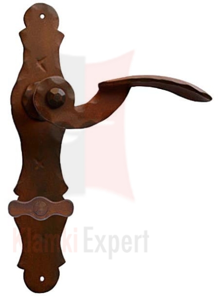 Klamka GENNARINA 1093 z blokadą WC