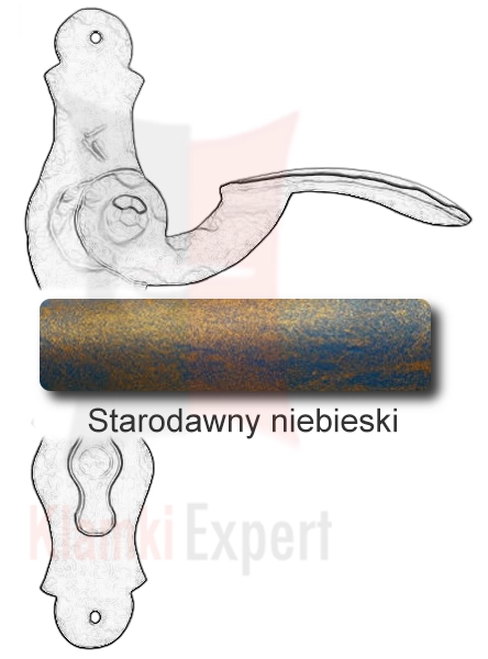 Starodawny niebieski
