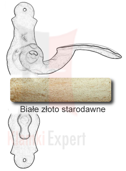 Białe złoto starodawne