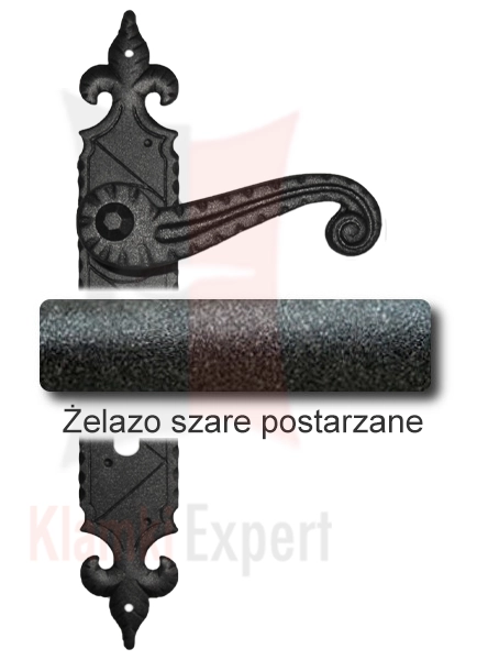 Żelazo szare postarzane