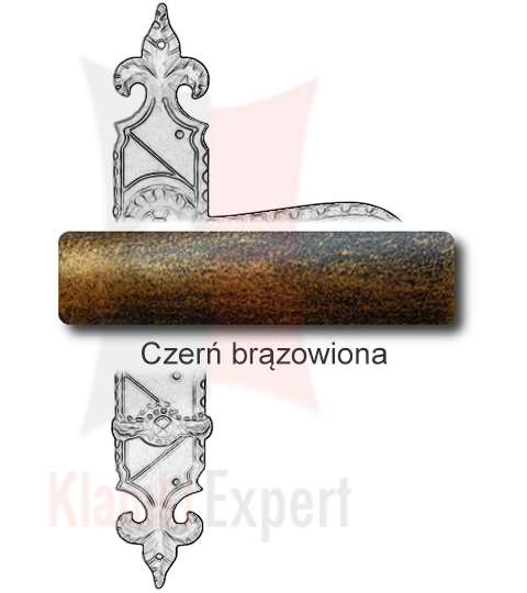 Czerń brązowiona