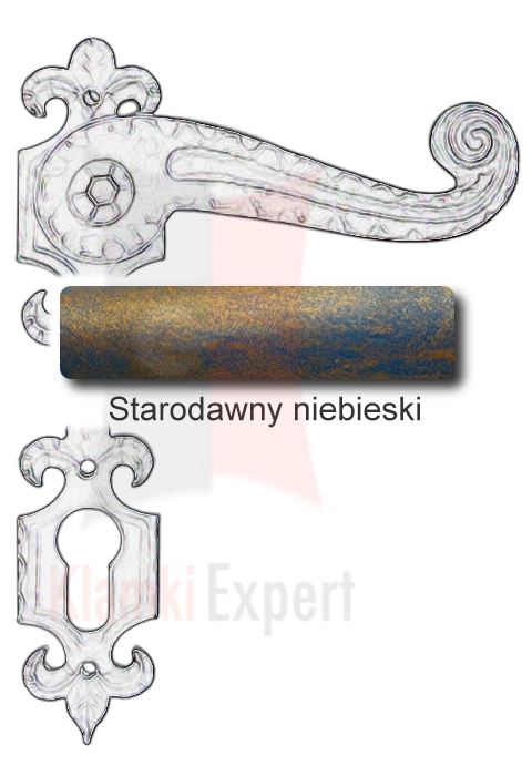 Starodawny niebieski