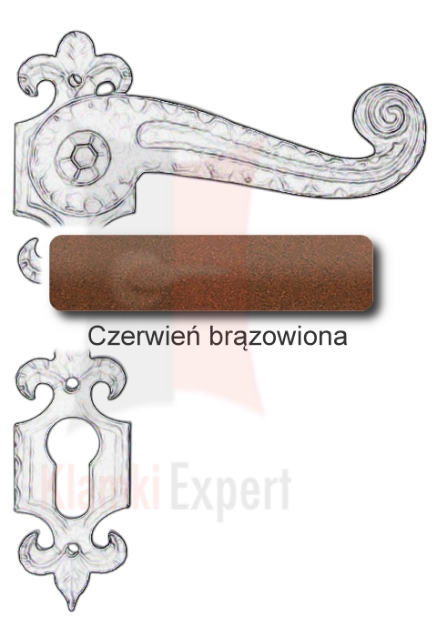 Czerwień brązowiona