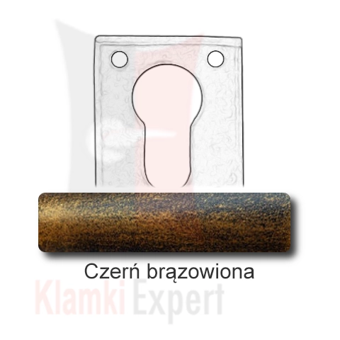 Czerń brązowiona