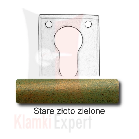 Stare złoto zielone