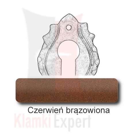 Czerwień brązowiona