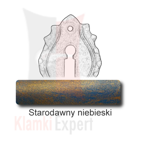 Starodawny niebieski
