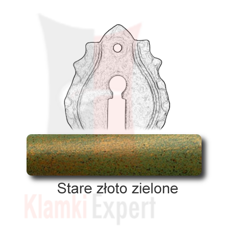 Stare złoto zielone