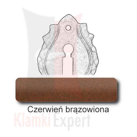 Czerwień brązowiona