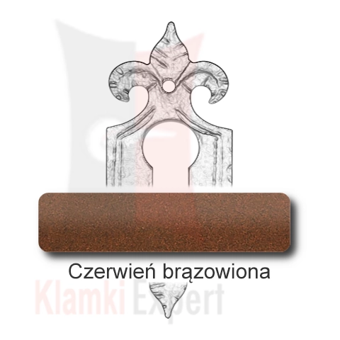 Czerwień brązowiona